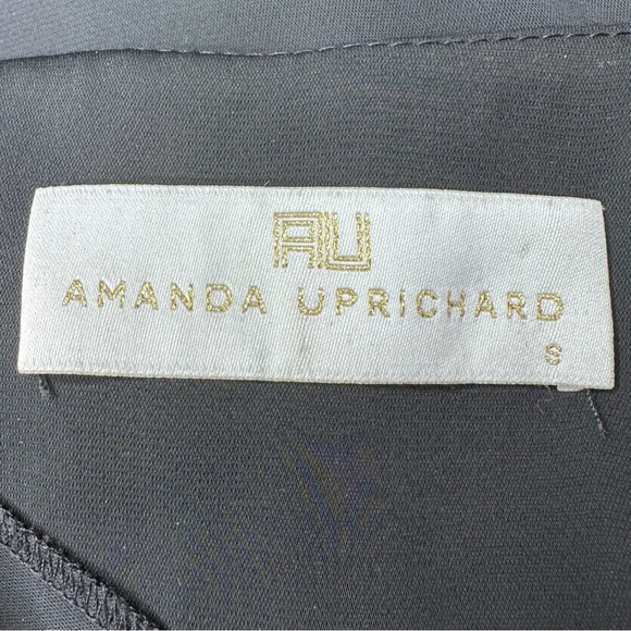 AMANDA UPRICHARD Black Popover Bell Sleeve Top - Picture 6 of 9